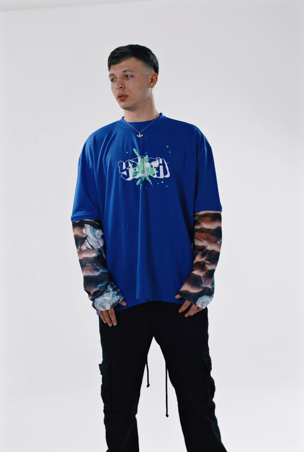 COBALT BLUE TEE