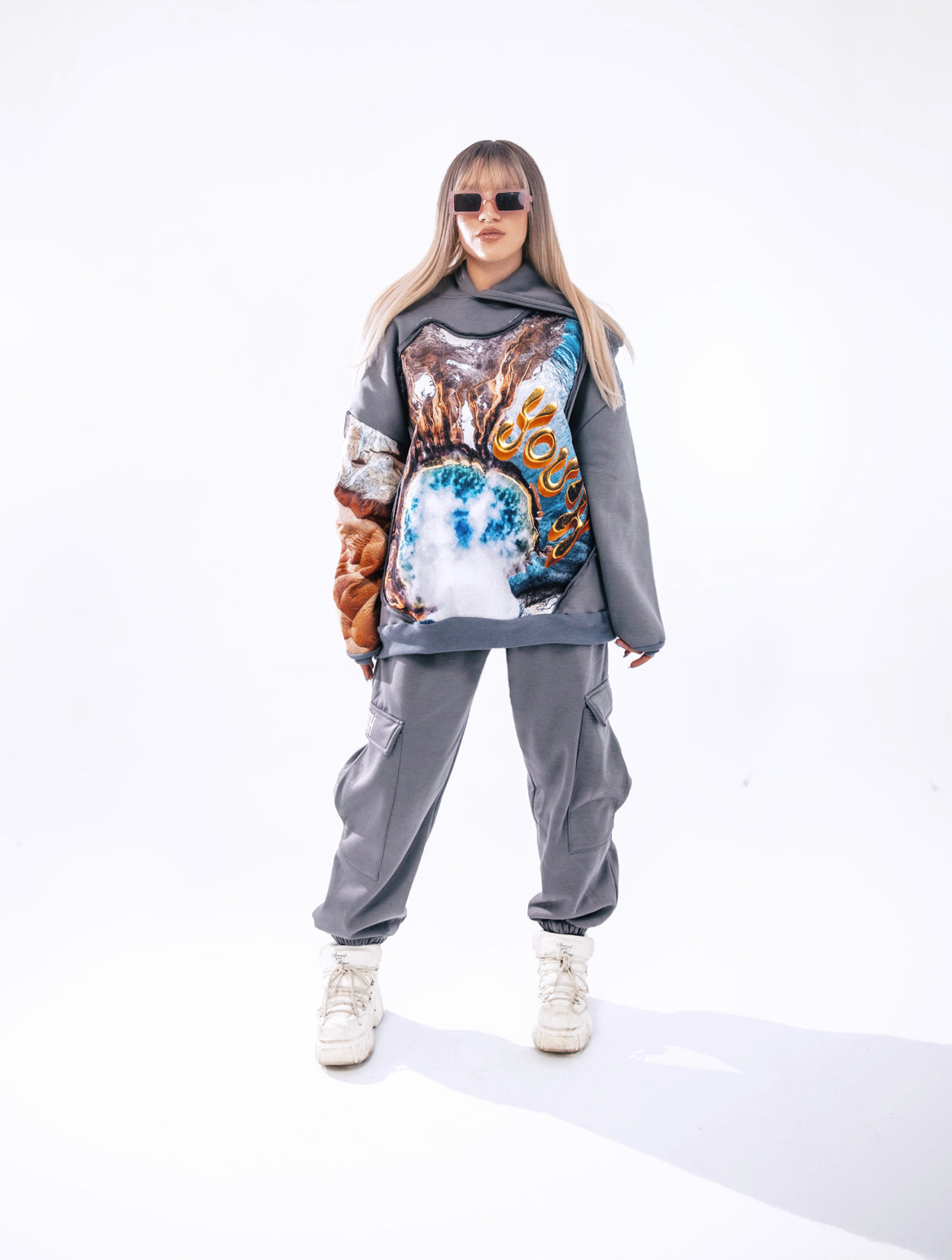 CHARCOAL CARGO SWEATS