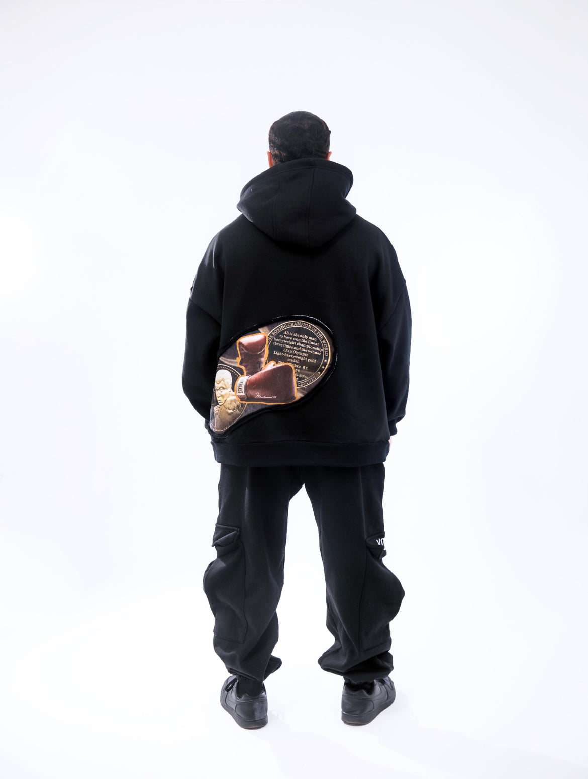 BLACK G.O.A.T HOODIE