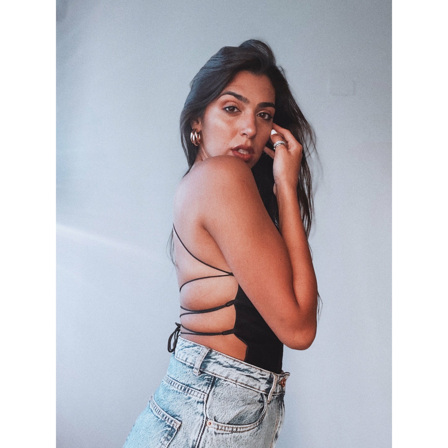 Backless top