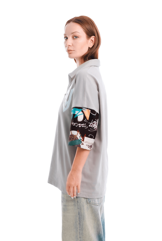 MONACO GREY T-SHIRT