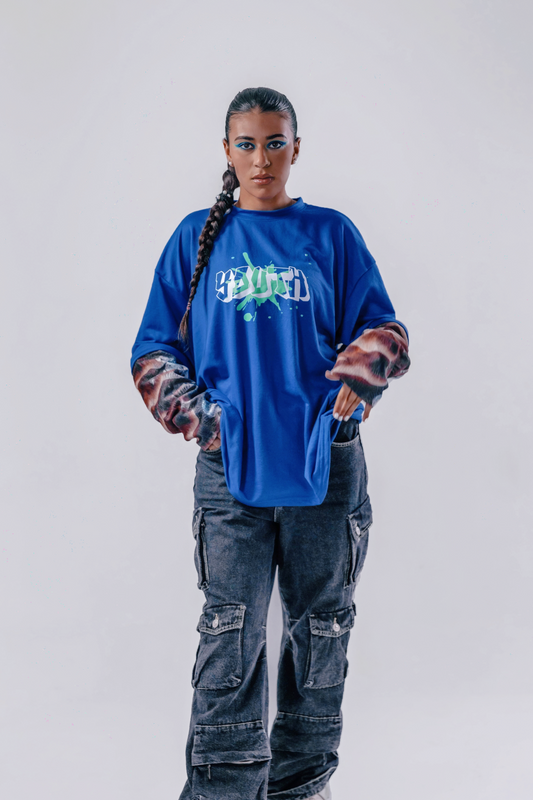COBALT BLUE TEE